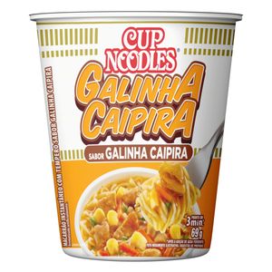 Cup Noodles Nissin Galinha Caipira 69g