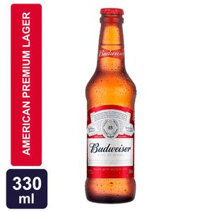 Cerveja Budweiser American Lager Long Neck 330ml