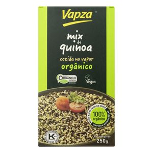 Mix Quinoa Vapza Orgânico Cozida no Vapor 250g