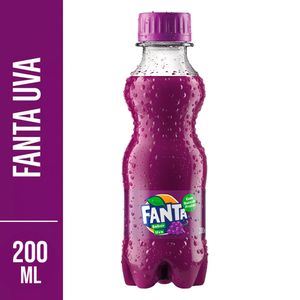 Refrigerante Fanta Uva Pet 200ml