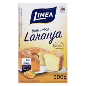 Mistura p/ Bolo Linea Laranja Zero Açúcar 300g