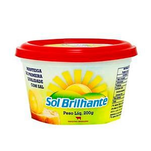 Manteiga Sol Brilhante c/ Sal 200g