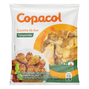 Coxinha da Asa de Frango Copacol Temperado Congelado 1Kg