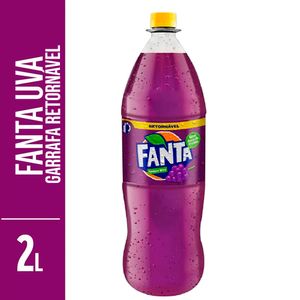 Refrigerante Fanta Uva Retornável Pet 2l