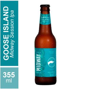 Cerveja Session IPA Puro Malte Midway Goose Island Garrafa 355ml