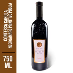 Vinho Italiano Negroamaro Primitivo Puglia 750ml