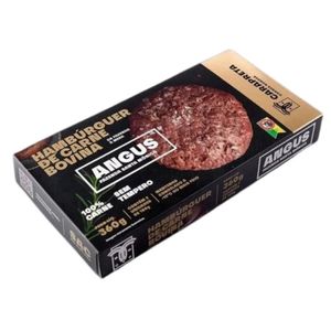 Hambúrguer Bovino Agnus Carapreta 180g com 2 Unidades