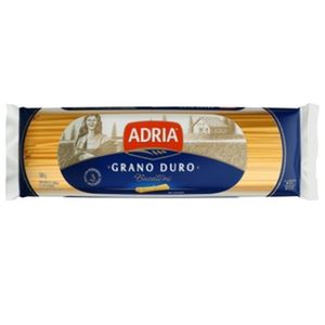 Macarrão Adria de Sêmola Grano Duro Integral Espaguete Pacote 500g