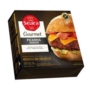 Hamburguer Seara Picanha Gourmet 360g