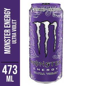 Energético Monster Ultra Violeta Zero Açúcar Lata 473ml