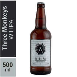 Cerveja Three Monkeys Wit Ipa 500ml