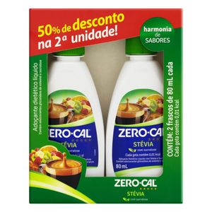 Adoçante Líquido Zero-Cal Stevia 160ml
