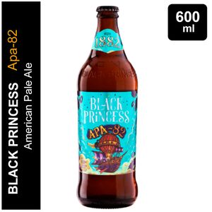 Cerveja Black Princess Apa 82 600ml