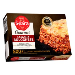 Lasanha Seara Gourmet Bolognese 800g