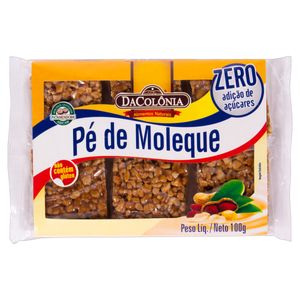 Pé de Moleque DaColônia Zero Açúcar 100g