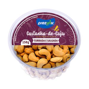 Castanha de Caju Prezunic Torrada e Salgada 150g