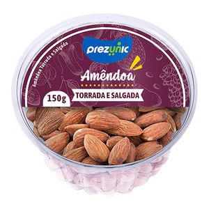 Amêndoa Prezunic Torrada e Salgada 150g