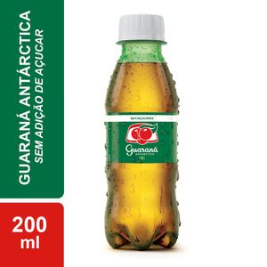 Refrigerante Guaraná Antarctica Zero Açúcar Pet 200ml