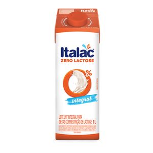 Leite Italac Longa Vida Integral Zero Lactose 1 Litro