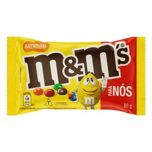 Confeito M&MS Amendoim p/ Nós 80g