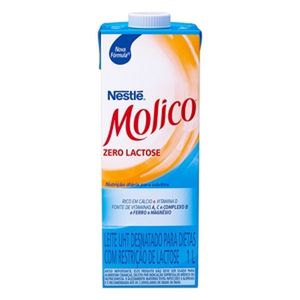 Leite Líquido Molico Nestlé Desnatado Zero Lactose 1l