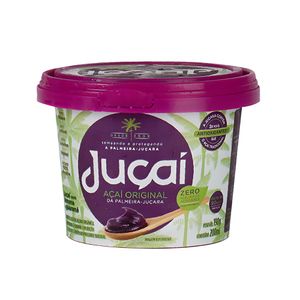 Açaí Juçaí Banana Zero Açúcar Congelado 200ml