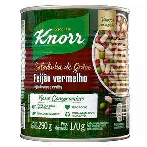 Feijão Vermelho Knorr Saladinha Grãos 170g