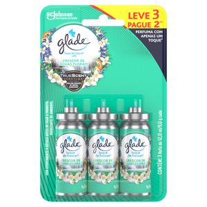 Odorizador Glade Amb Águas Florais Refil 12ml Leve 3 Pague 2