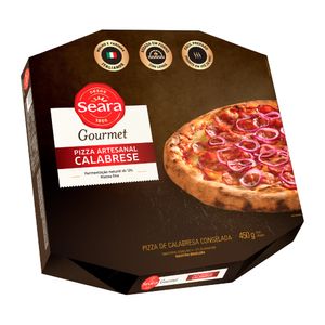 Pizza Seara Gourmet Calabresa 450g