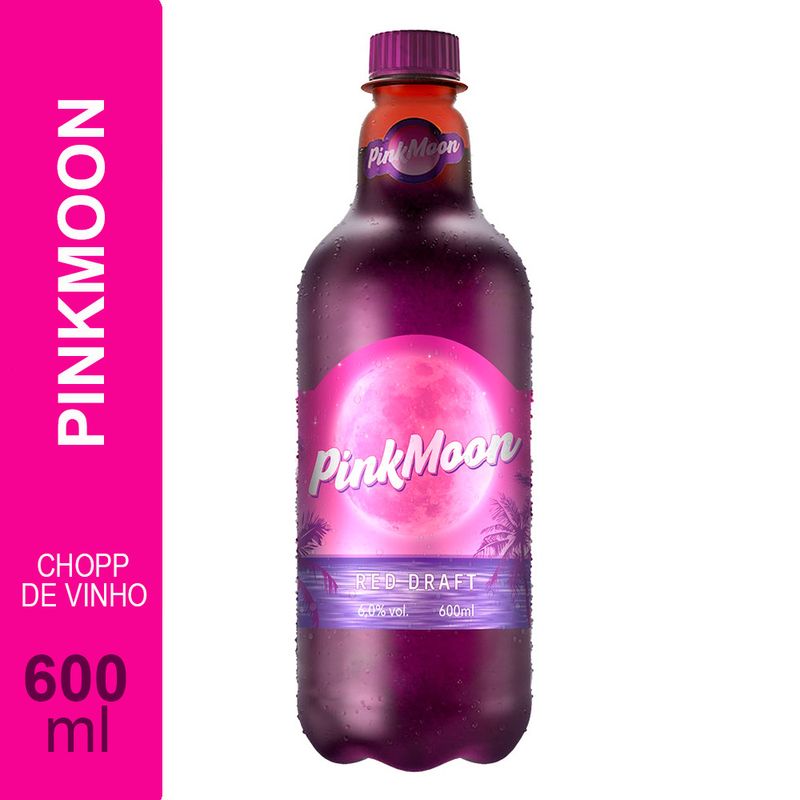 Chopp de Vinho Pink Moon 600ml - Compra Food Service