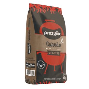 Carvão Vegetal Prezunic 3Kg