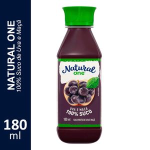 Suco Natural One Uva e Maçã 180ml