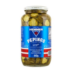 Pepino Hemmer Burgers Rodelas 440g