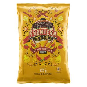 Tortilla Chips de Milho Frontera Tex Mex Picante Pacote 125g