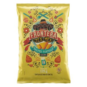 Tortilla Chips de Milho Frontera c/ Sal 125g