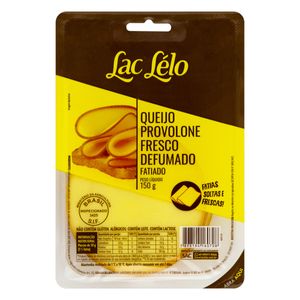 Queijo Provolone Lac Lélo Defumado Fatiado 150g