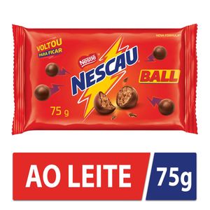 Chocolate Nestlé Nescau ao Leite Ball 75g