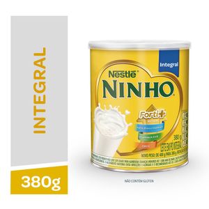 Leite em Pó Ninho Integral Forti+ Lata 380g