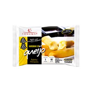 Massa Rolinho Primavera Long Way Queijo 185g