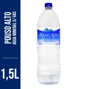 Água Mineral Pouso Alto s/ Gás Pet 1.5l