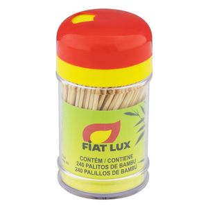 Palito p/ Dente Fiat Lux Bambu c/ 240 Unid