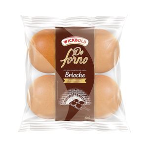 Pão de Hambúrguer Wickbold Brioche Premium do Forno 320g