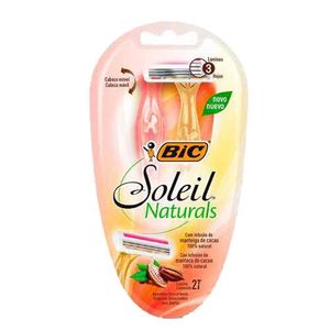 Aparelho para Depilar Bic Soleil Naturals com 2 Unidades
