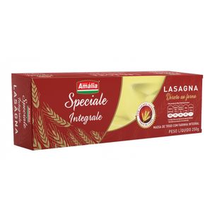 Massa de Lasanha Santa Amália Integral Speciale 250g