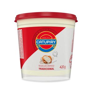 Requeijao Crem Catupiry Tradicional Copo 420g