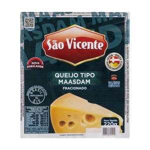 Queijo Maasdam São Vicente Fracionado 110g