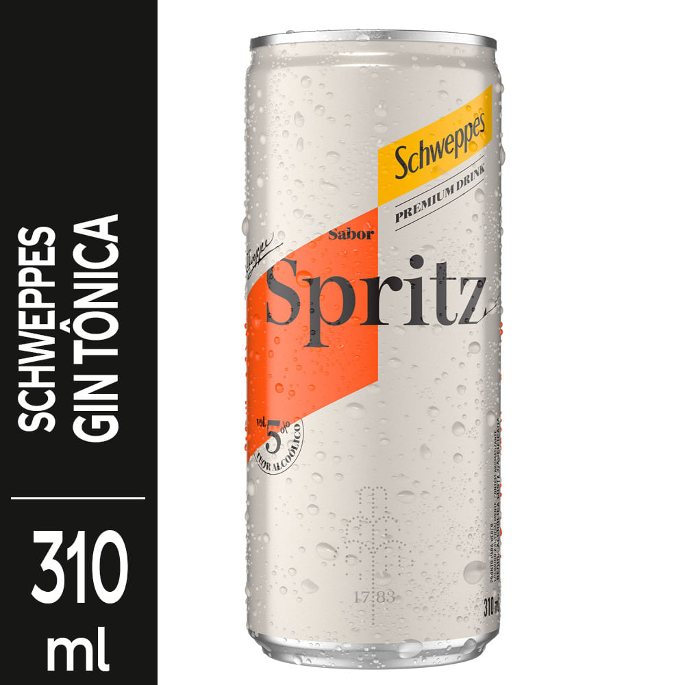 Bebida Mista Alcoólica Schweppes Premium Gaseificada Spritz