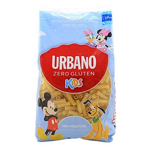 Massa de Arroz Urbano Kids Mini Rigatoni Zero Glúten 500g