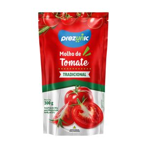 Molho de Tomate Prezunic Tradicional 300g