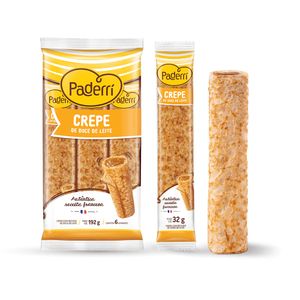 Crepe Paderri Doce de Leite 192g